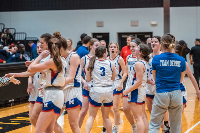 Marysville vs Reynoldsburg girls basketball 022523 Gabe Haferman32